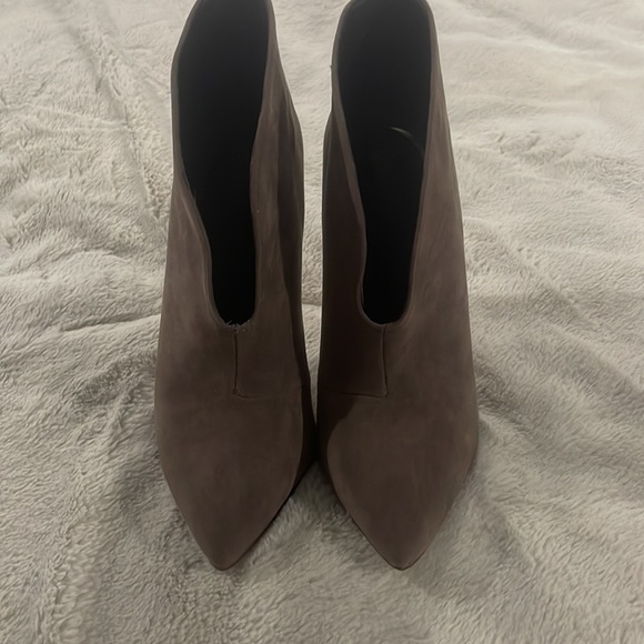 Brown High Heeled Booties - Picture 2 of 5